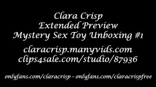 Extended Preview: Unboxing and Testing Mystery Sex Toy Box #1 (BBW MILF Chubby Orgasms)