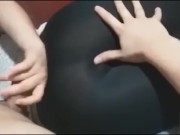 CON LA MADRE DE MI MEJOE AMIGO CUANDO HICIMOS PIJAMADA EN SU CASA