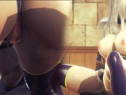 [LEAGUE OF LEGENDS] Ashe found a good use to her slave (3D PORN 60 FPS)