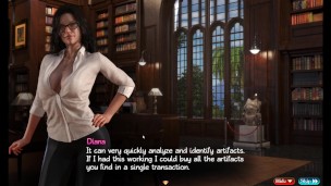 TREASURE OF NADIA 17 - DIANA KEEP A SECRET WITH A MAP WITH ME, I NEED TO REWARD HER