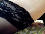 Bright orgasm on camera. A girl with a piercing masturbates. 6/16