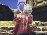 Star Wars Hentai - Ahsoka Fingering with squirting 1/16