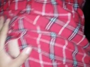 TOWN GIRL with nice tits is fucked at night Part III 4/16