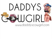 Leash and Collared Blonde Pet Slave Girl Begins Toilet Bowl Worship Training | DaddysCowgirl 1/16