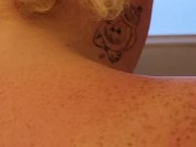 Submissive whore pees her pants.   1/16