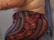 Submissive whore pees her pants.   4/16