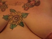 Submissive whore pees her pants.   6/16