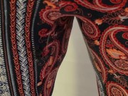 Submissive whore pees her pants.   8/16