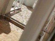 Viendo a mi VECINA mientras su MARIDO NO ES, terminamos follando 2/16