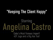 Phat Ass Cuties Harmonie Marquis And Angelina Castro Take Turns Riding Cock 1/16