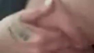 GanjaGoth - Stepsister fingering and squirting!