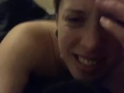 Girl gives slave a  duchoven 4/16