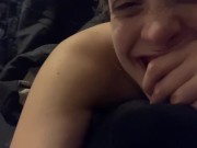 Girl gives slave a  duchoven 9/16