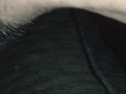 Aftermath of getting fucked while hubby just jacked his dick an listened 5/16