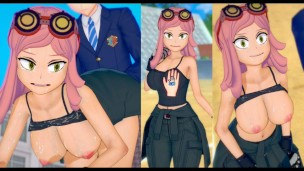 [Hentai-Spiel Koikatsu! ]Haben Sie Sex mit Big Titten My Hero Academia Mei Hatsume.3DCG Erotisches