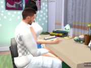 Stepfather Helps Stepdaughter With Studies And They End Up Having Sex - Sexual Hot Animations 4/16