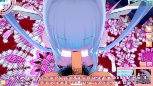 3D/Anime/Hentai: Spirit Girl gives the best blowjobs !! (POV)