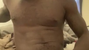 Watching porn while masturbating