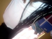 Petite black teen loves riding  4/16