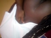 Petite black teen loves riding  8/16