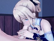 JEAN GENSHIN IMPACT PASSIONATE BLOWJOB AND SEX (3D HENTAI) 7/16