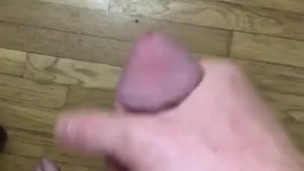 GINGER STUD JERKS HIS BIG COCK UNTIL HE CUMS FOR YOU (MOANING)
