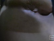 With my girlfriend we are looking for a threesome, showing her thong and her shaved ass!