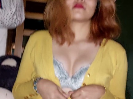Hermosa Pelirroja Universitaria Quiere semen En su Boca