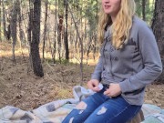 Little Whore Gets Fucked In The Woods!!! 3/16
