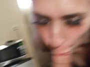 Sexy milf sucks big Dick white boy Dick and begs to be fucked  1/16