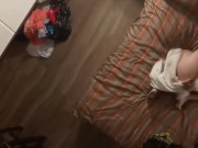 Sexy milf sucks big Dick white boy Dick and begs to be fucked  13/16