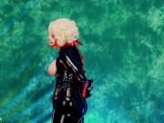 Sexual Fantasy of Horny MILF: Bondage of Arya Grander wearing Latex 15/16