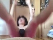 I did high-intensity interval training with a Japanese high school student♥♥♥【Anal training】