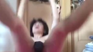 I did high-intensity interval training with a Japanese high school student♥♥♥【Anal training】