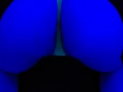 SEXY MILF TWERKING IN THONG (BLACKLIGHT)