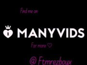 FtM Femboy- Vibrator tease