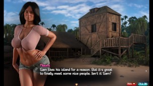 TREASURE OF NADIA 45 - ALIA AND KALEY WANT TO HAVE SEX IN THREESOME NEAR ALIA S HOME ON BEACH