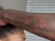 Light skin sucking me until I bust on her face 12/16