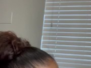 Light skin sucking me until I bust on her face 4/16