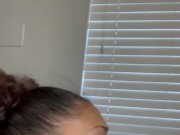 Light skin sucking me until I bust on her face 5/16