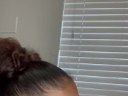 Light skin sucking me until I bust on her face 7/16