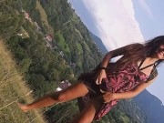 Alpine PEE # Amazing PISS with Amazing View - Screenshot 3 of 16 - Hairy Pussy