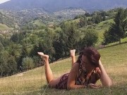 Alpine PEE # Amazing PISS with Amazing View - Screenshot 9 of 16 - Sexy Girl
