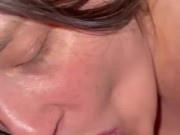 Slutty College Teen Begs for Facial 10/16