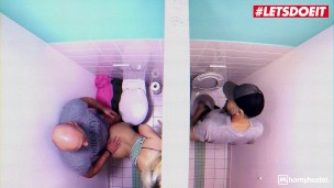 HORNYHOSTEL - Big Ass Blonde Lovita Fate Gets Creampie Inside Her Pussy Full Scene