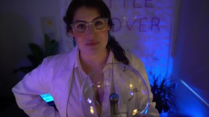 Nerdy Scientist Gets Horny in the Office ASMR