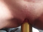 Stuffing and stretching my pussy with all objects I can find | different home rooms 16/16