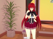 3D/Anime/Hentai. High School DxD: Rias Gremory Gets fucked by Issei !!