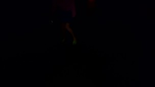 When I need to pee after party (Upskirt and panties pee