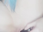 Bullet dildo squirt.